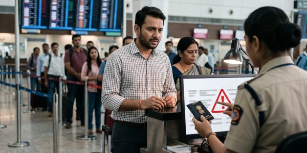 Passport impounded due to case